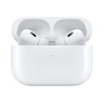 AirPro 2nd Gen wireless earbuds in charging case front view