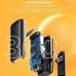 Arena Mic J13 wireless lavalier microphone with 360-degree sound pickup