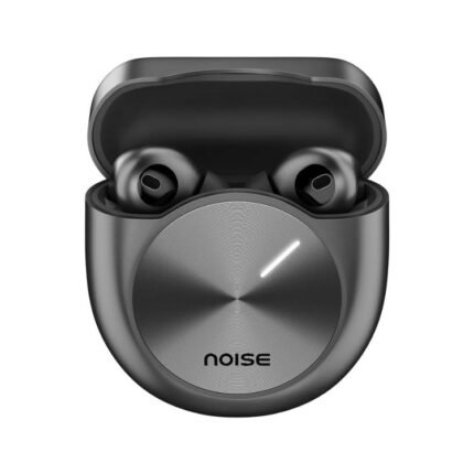Master Buds earbuds inside charging case