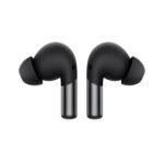 OnePlus Buds Pro black true wireless earbuds, front view